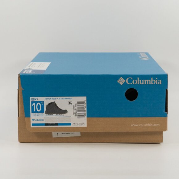 Columbia Men\'s Newton Ridge Plus II Waterproof BM3970-089 Hiking size 8 - 14